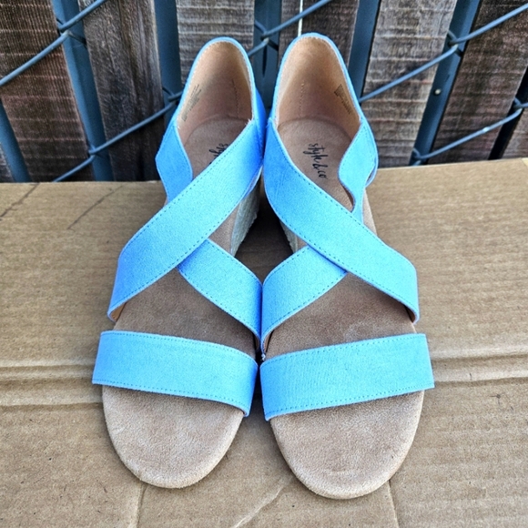 Style & Co. Women's Zaddie Wedge Sandals Size 8M - Picture 12 of 16